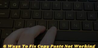 6 Ways To Fix Copy Paste Not Working in Windows 10