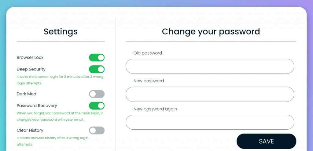 Configure Extensions