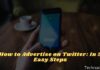 How to Advertise on Twitter In 5 Easy Steps