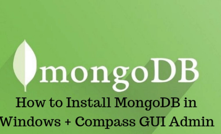 3 Ways To Install MongoDB in Windows + Compass GUI Admin