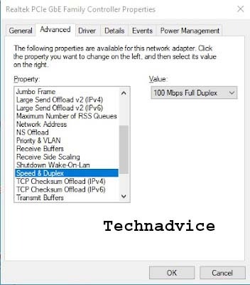 Changing the LAN Port Configuration