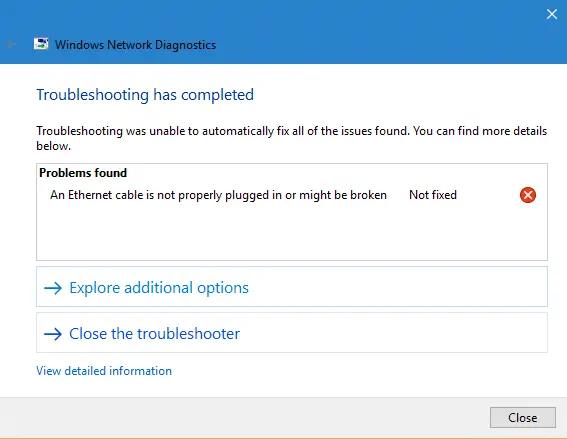 Troubleshooting Networks