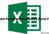 5 Ways To Open Password Protected Excel File