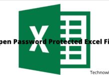 5 Ways To Open Password Protected Excel File
