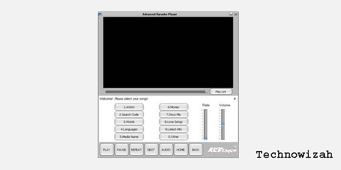 Advanced Karaoke Player (Windows)