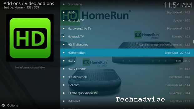 Browser Add-ons Kodi Add-ons