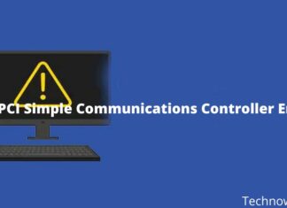 How To Fix PCI Simple Communications Controller Error