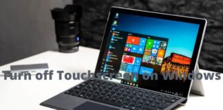 How To Turn off Touchscreen on Windows 10 PC