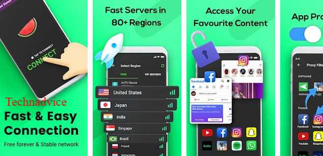 Melon VPN – Unlimited Unblock Free Wifi Proxy VPN