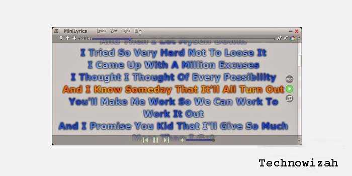 MiniLyrics (Windows)