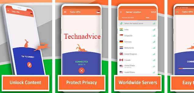 Turbo VPN–Free Unlimited VPN & Safest Hotspot