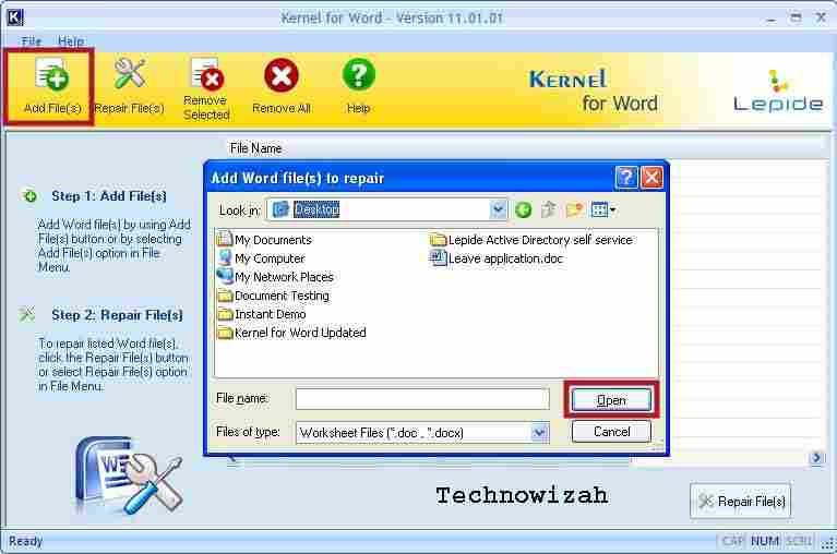 Use Third-Party RepairRecovery Programs