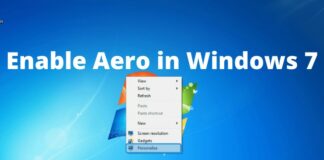 4 Best Ways To Enable Aero in Windows 7