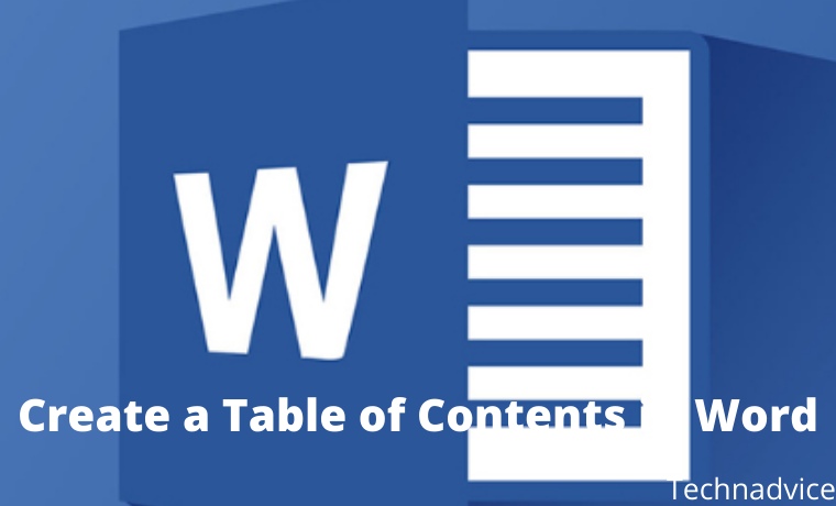 How to Create a Table of Contents in Word