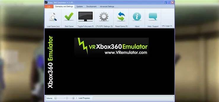 vr xbox 360 emulator v1.05 bios download