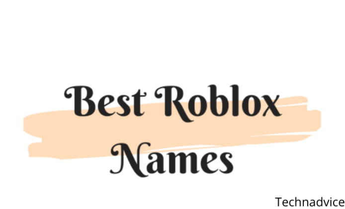 200+ Best Cool, Funny And Nice Roblox Names 2025 - Technadvice