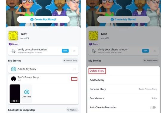 How to Delete Private Stories on Snapchat