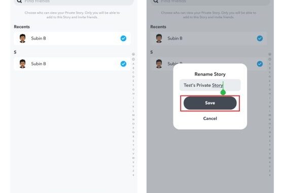 How to set a private story on Snapchat