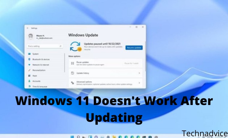 What To Do if Windows 11 Doesn't Work After Updating
