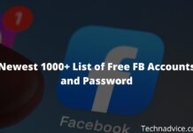 1000+ Newest Free Facebook Accounts and Password