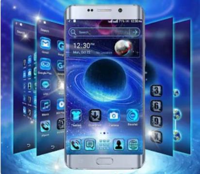 Galaxy Space Launcher Theme
